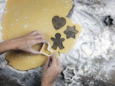 Plätzchen backen